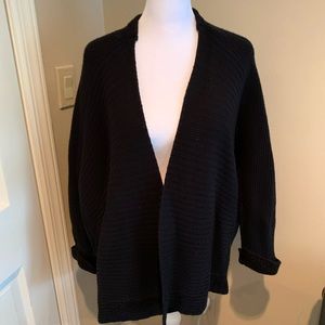 MADEWELL LOOSE FITTING CARDIGAN S XS/S BLACK